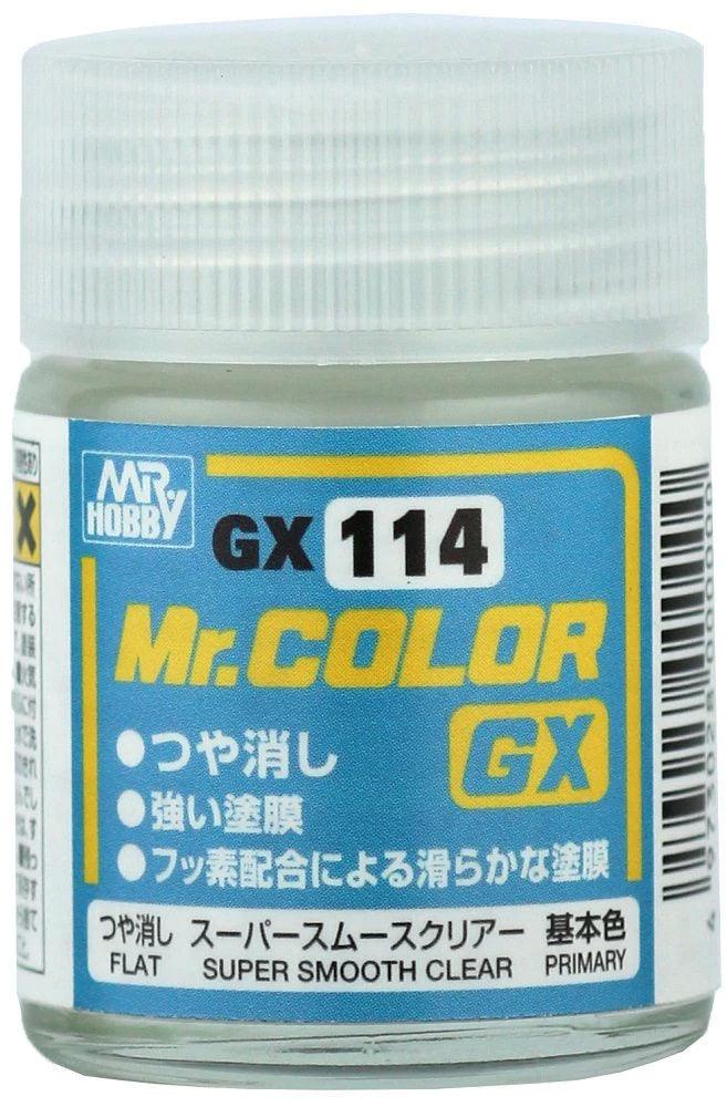 GX114 - Super Smooth Clear Flat | Mr.Color GX - Show Me What You Bot