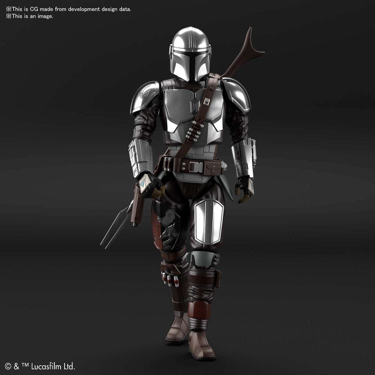 Star Wars 1/12 Mr Mandalorian (SILVER COATING) (Beskar Armor) [2021] - Show Me What You Bot