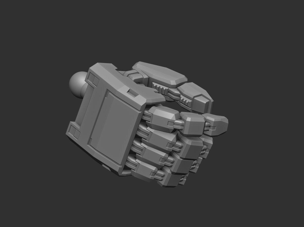 HDM Model | HM-01 Hands | Normal [Multiple Sizes] - Show Me What You Bot