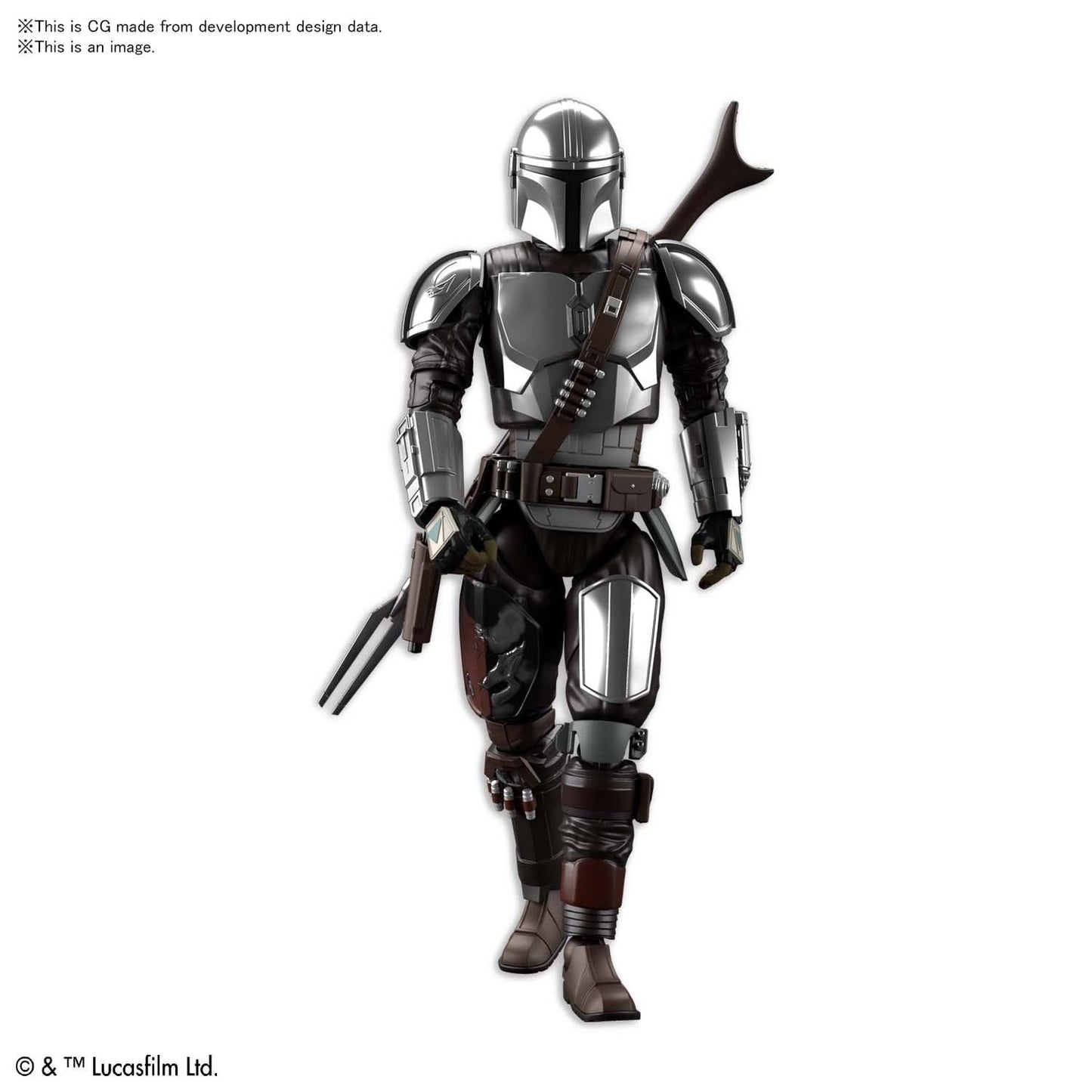 Star Wars 1/12 Mr Mandalorian (SILVER COATING) (Beskar Armor) [2021] - Show Me What You Bot