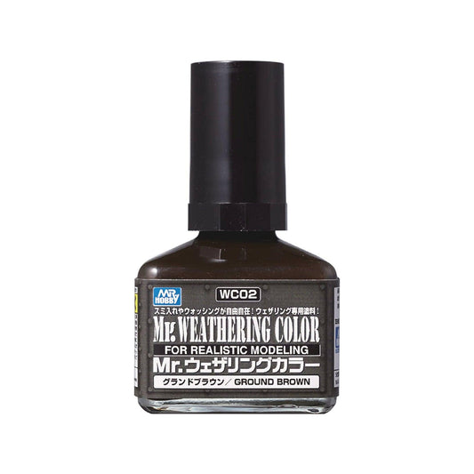 WC02 - Mr Weathering Color [Ground Brown] - Show Me What You Bot