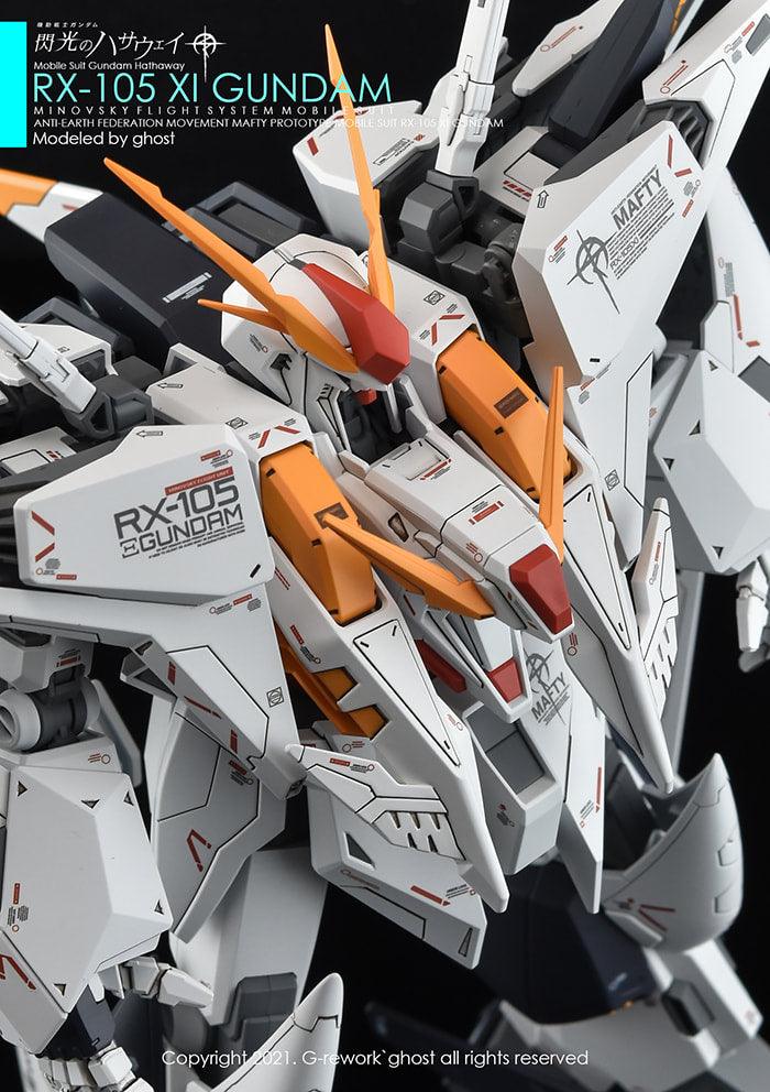 CD-H238 - HG 1/144 RX-105 Xi Gundam Water Decal [G-REWORK] - Show Me What You Bot