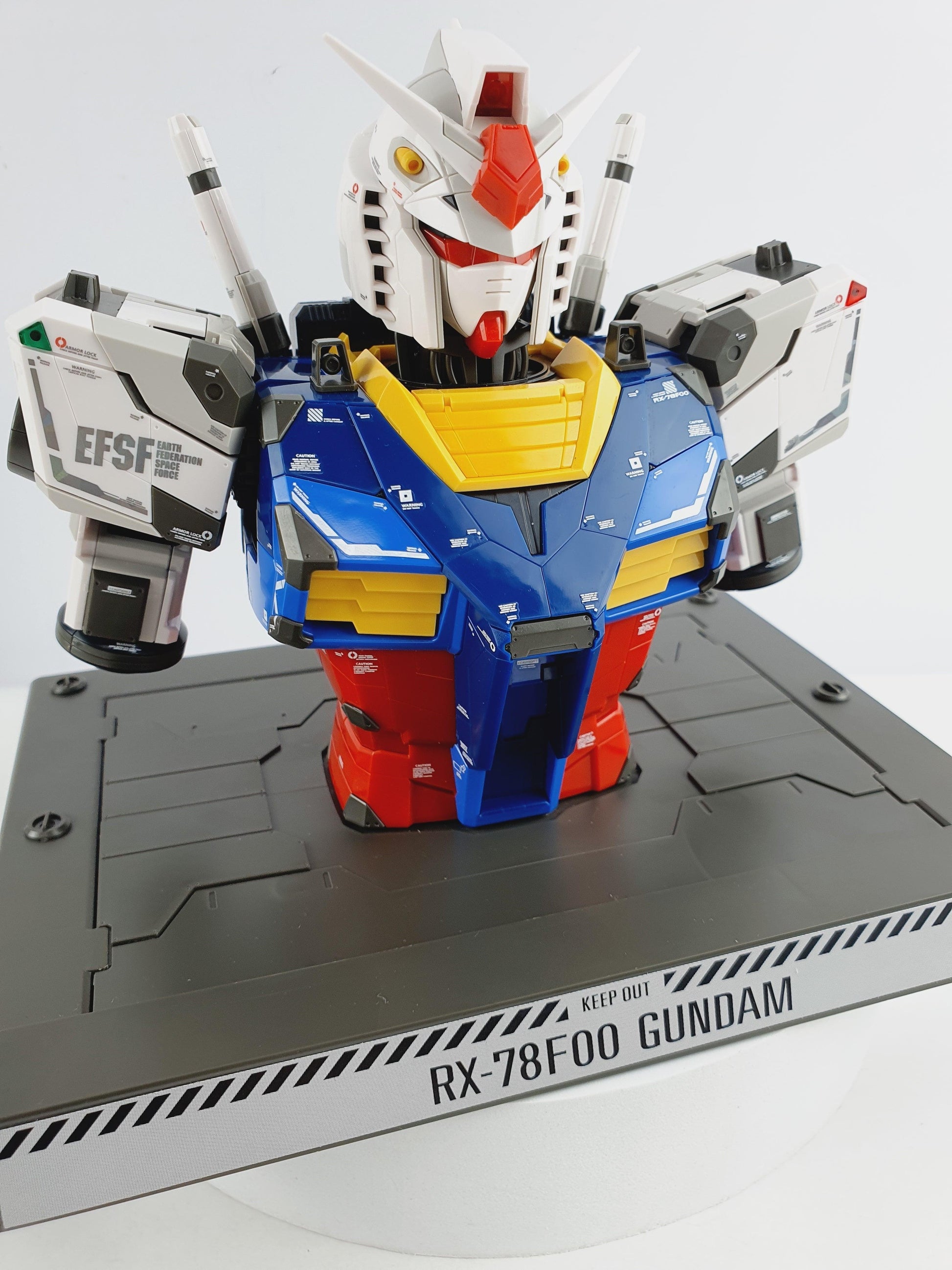 Delpi - 1/48 RX-78F00 Gundam Bust Decal [Options Available] - Show Me What You Bot