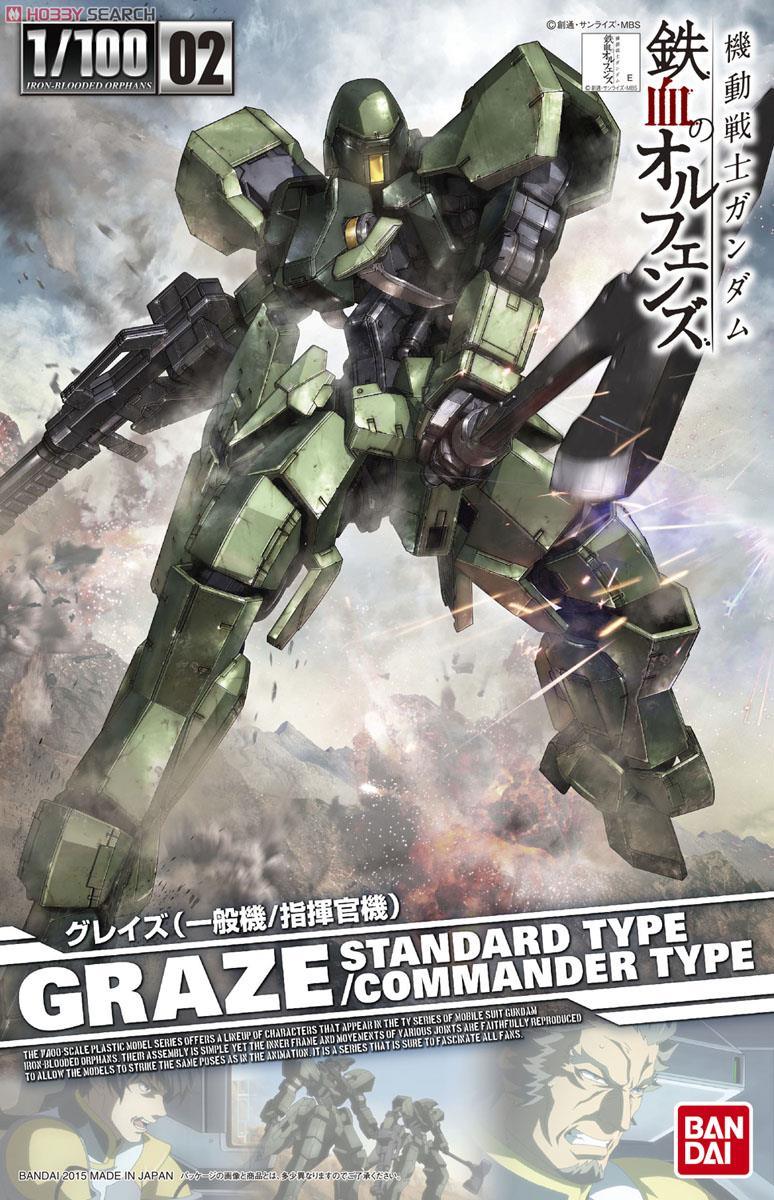 1/100 Full Mechanics IBO Graze Standard / Commander Type - Show Me What You Bot