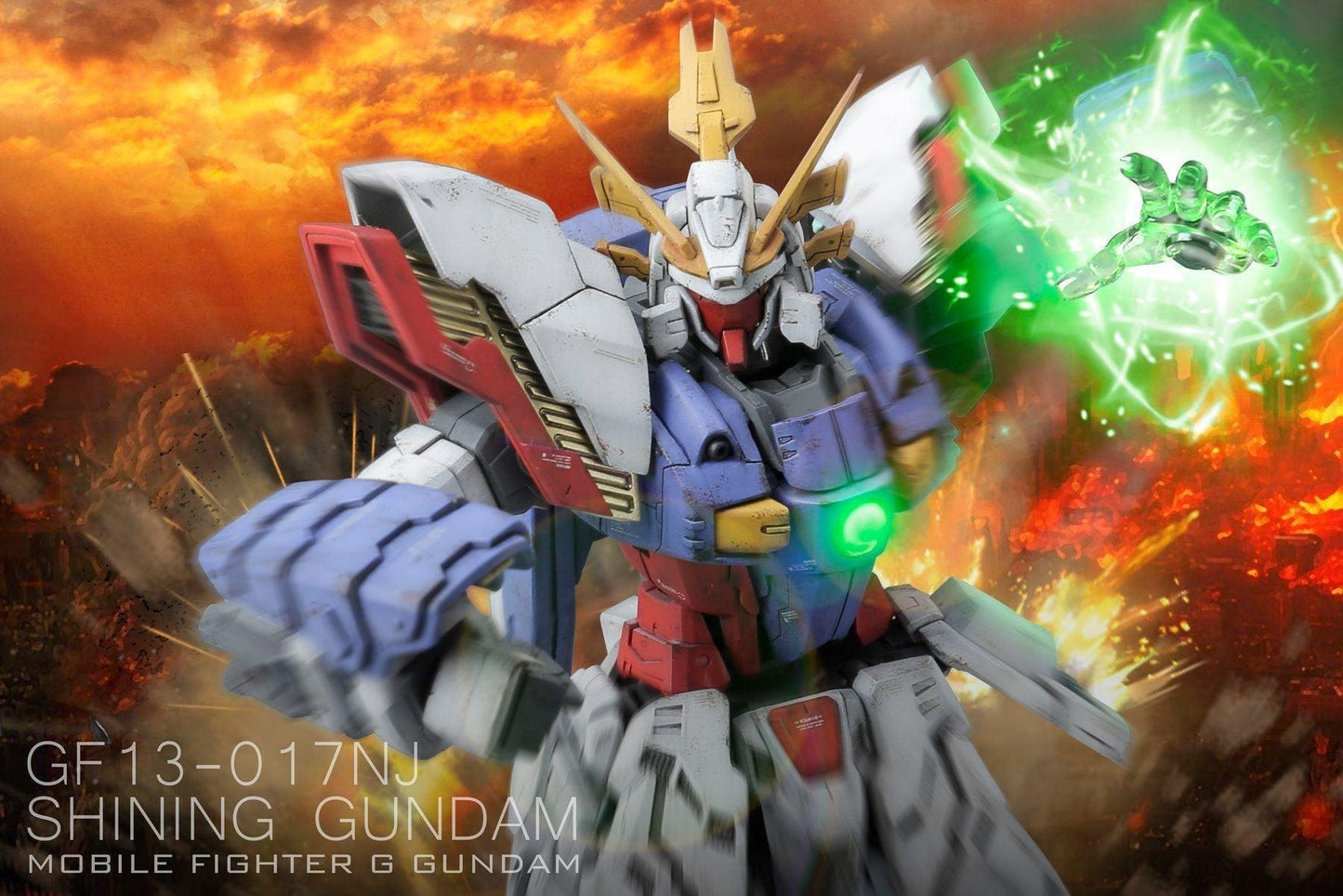 GK04-SHINING - MG 1/100 Shining Gundam Resin Kit [Madworks] - Show Me What You Bot