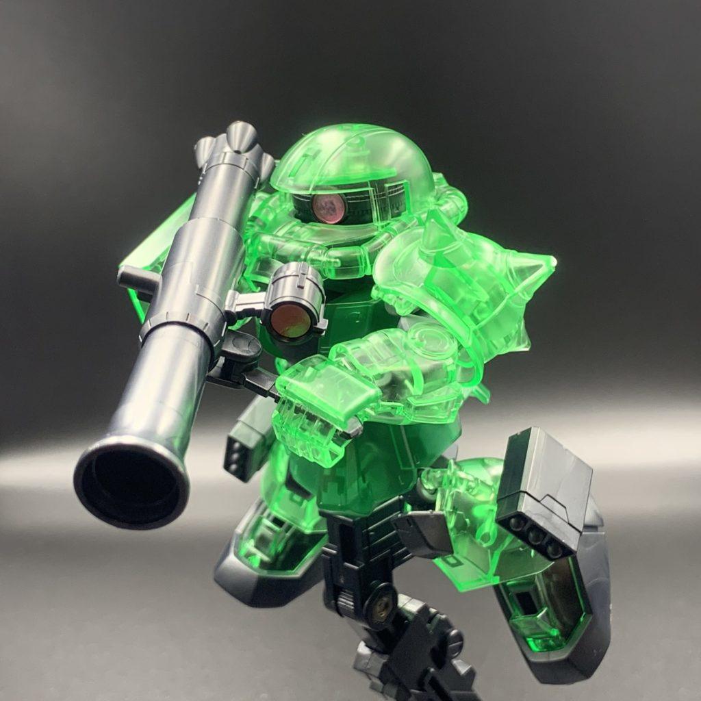 SDCS Zaku II + CS Frame Clear Color Expo Limited - Show Me What You Bot