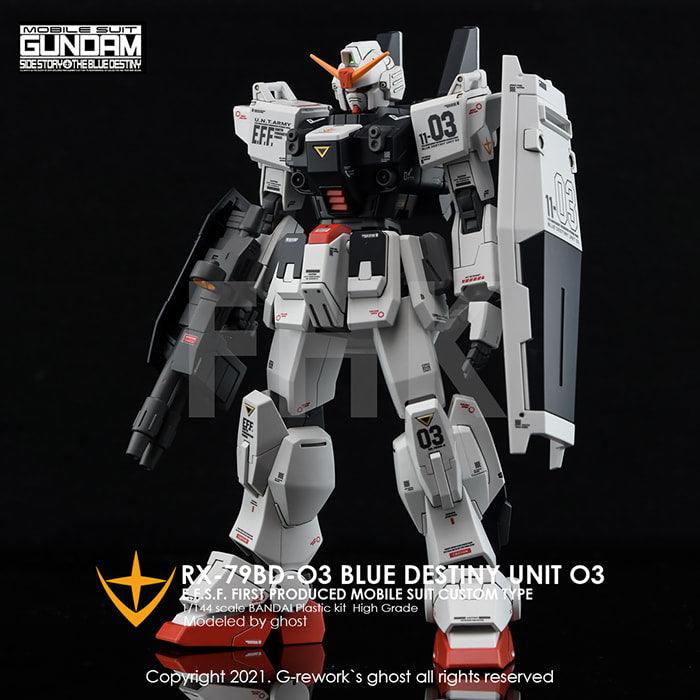 CD-H209 - HG 1/144 RX-79 Blue Destiny Unit 3 Water Decal [G-REWORK] - Show Me What You Bot