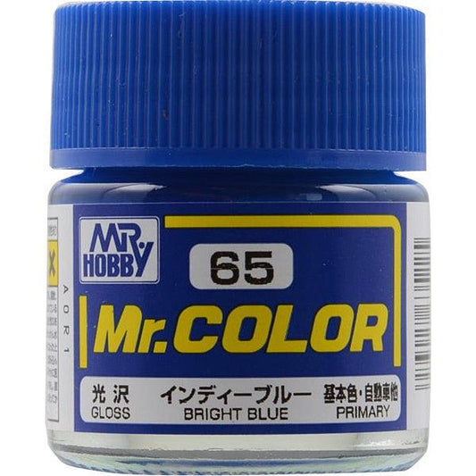 C65 - Bright Blue (Gloss/Primary) | Mr.Color - Show Me What You Bot