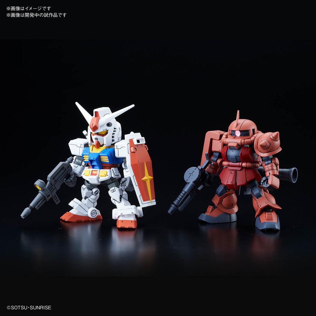 SDCS RX-78-2 Gundam & MS-06S Zaku II - Show Me What You Bot