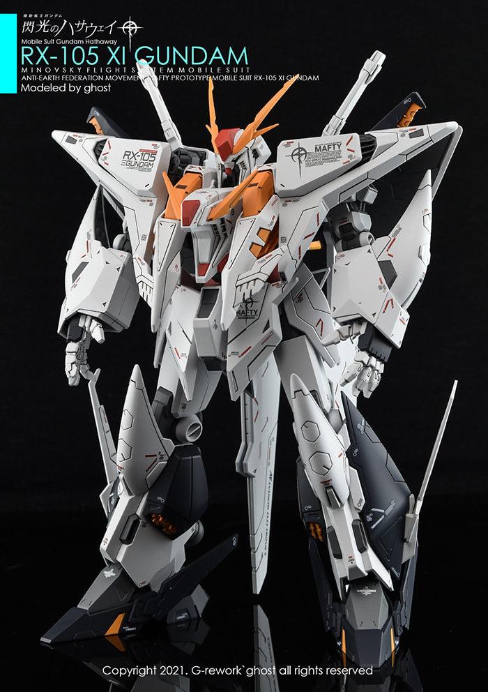 CD-H238 - HG 1/144 RX-105 Xi Gundam Water Decal [G-REWORK] - Show Me What You Bot