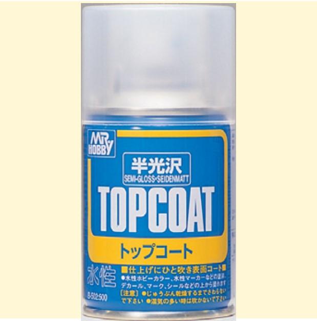 B502 - Mr Top Coat Spray [Semi Gloss] - Show Me What You Bot