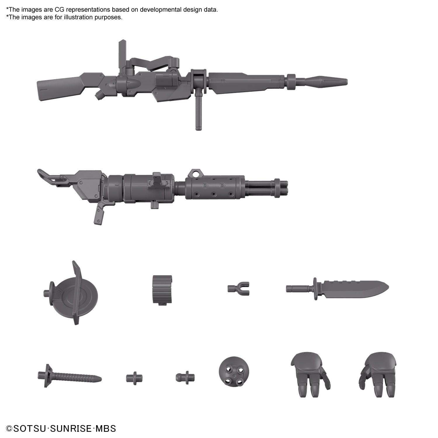 HG 1/144 Expansion Parts Set for Demi Trainer - Show Me What You Bot