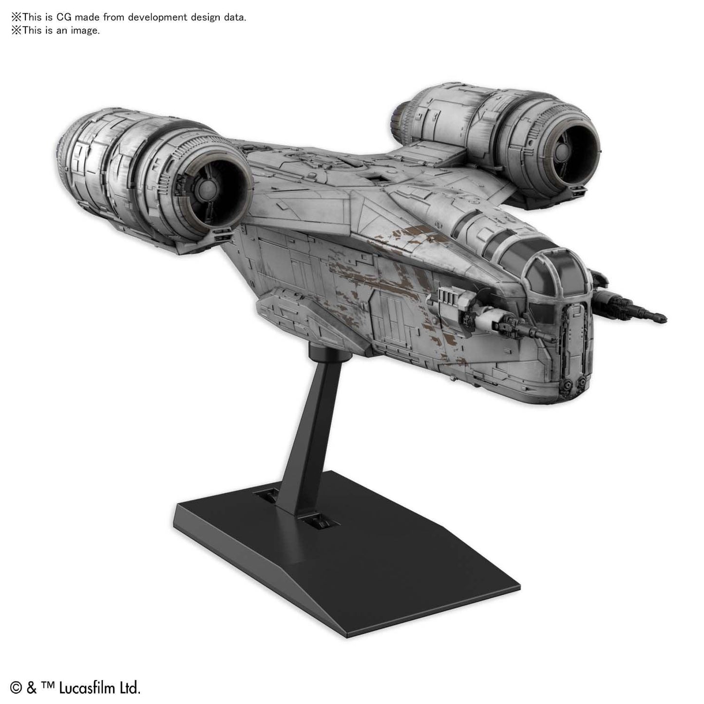 Star Wars Razor Crest Plastic Model Kit [2021] - Show Me What You Bot