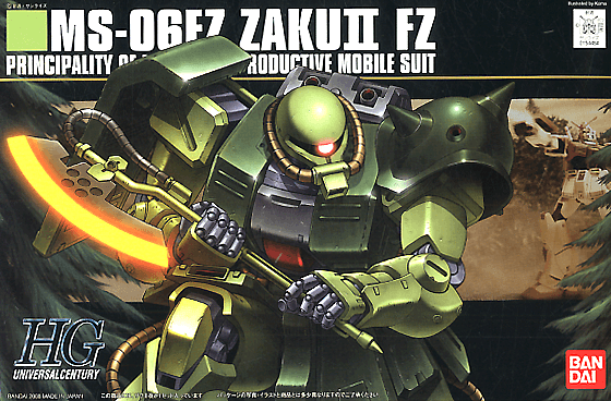 HG 1/144 Zaku II FZ - Show Me What You Bot