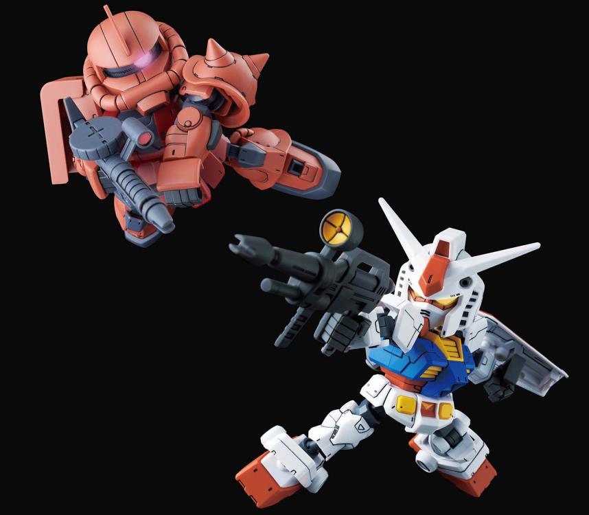 SDCS RX-78-2 Gundam & MS-06S Zaku II - Show Me What You Bot