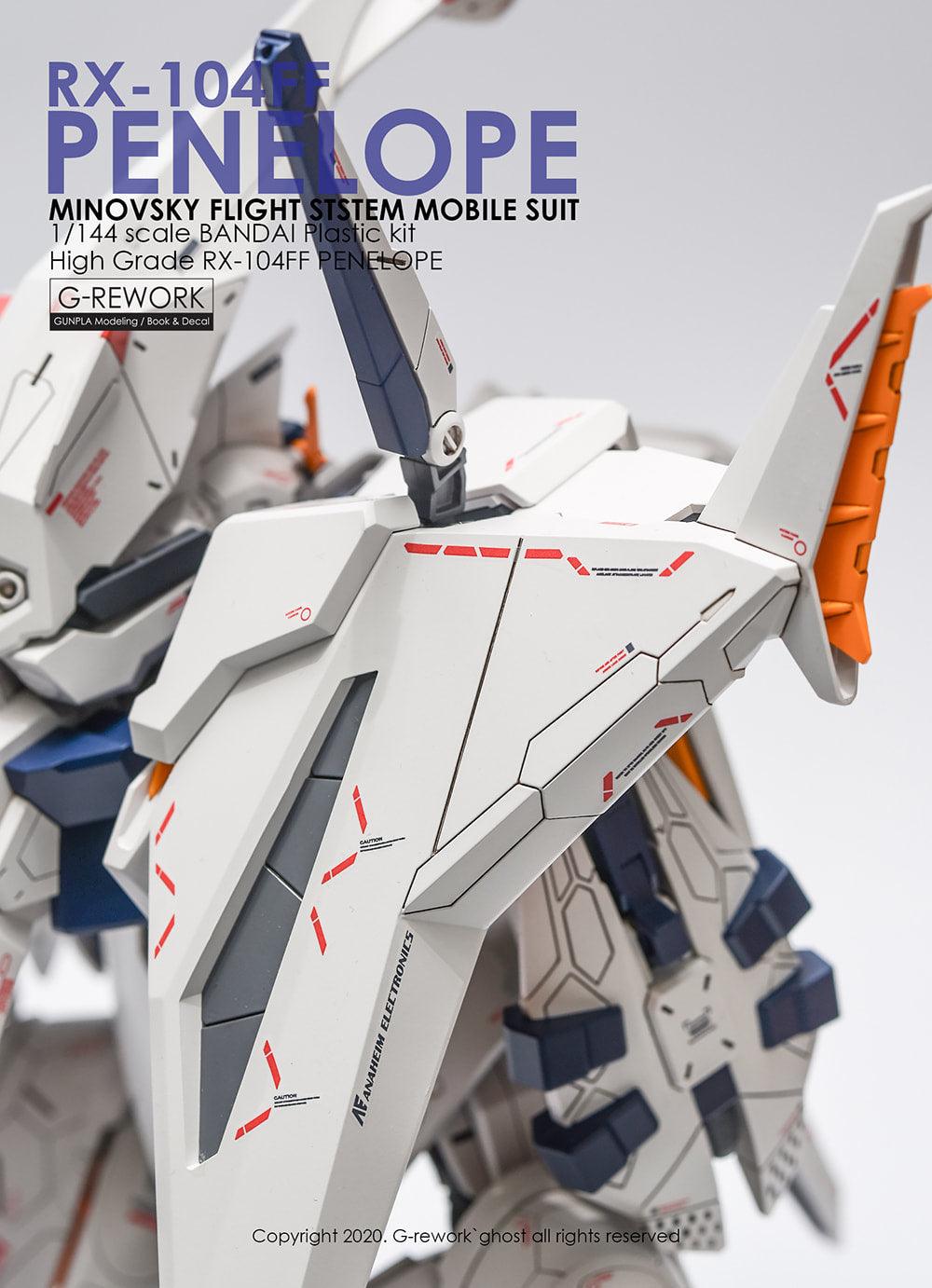 CD-229 - HG 1/144 RX-104FF Penelope Water Decal [G-REWORK] - Show Me What You Bot