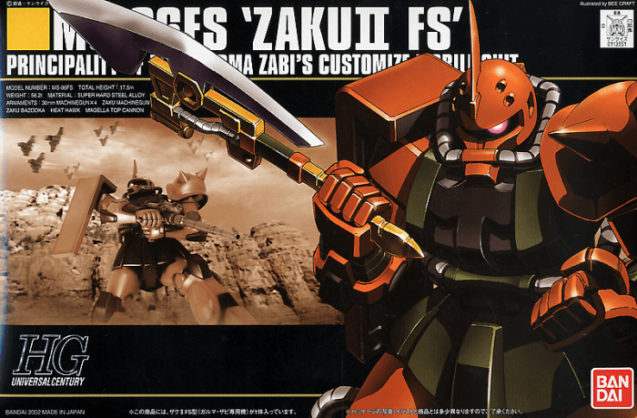 HG 1/144 MS-06FS Zaku II FS - Show Me What You Bot