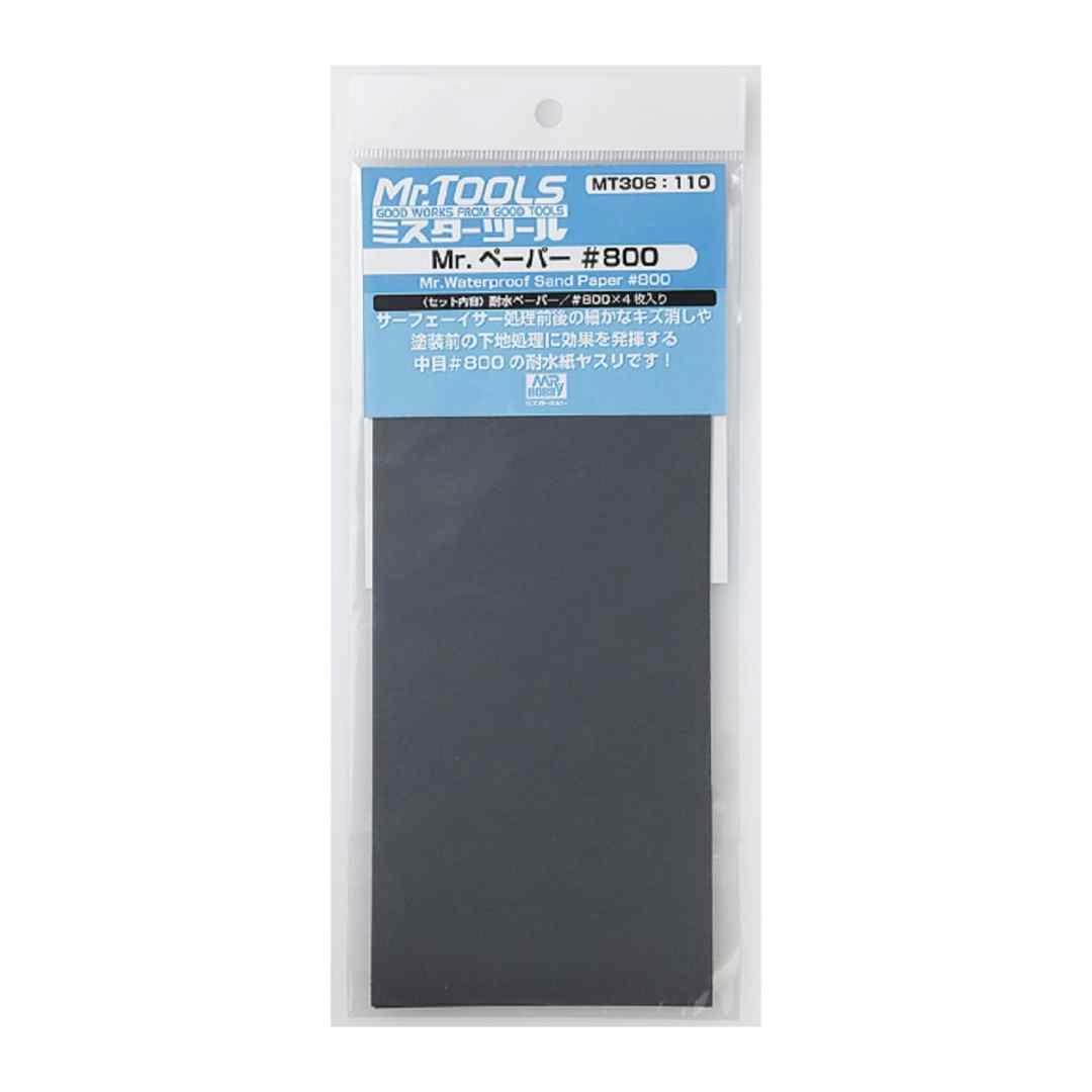 MT301 - #400 | #600 | #1000 Grit | Mr. Hobby Waterproof Sandpaper Rough Set - Show Me What You Bot