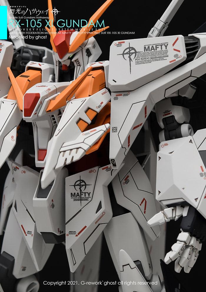 CD-H238 - HG 1/144 RX-105 Xi Gundam Water Decal [G-REWORK] - Show Me What You Bot