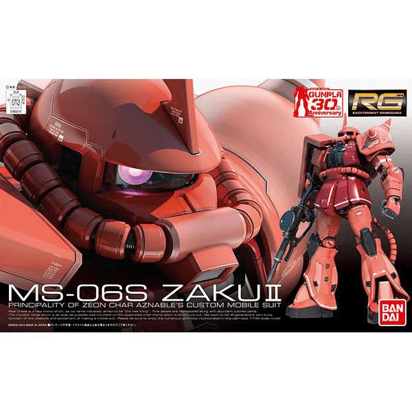 RG 1/144 MS-06S Zaku II - Show Me What You Bot