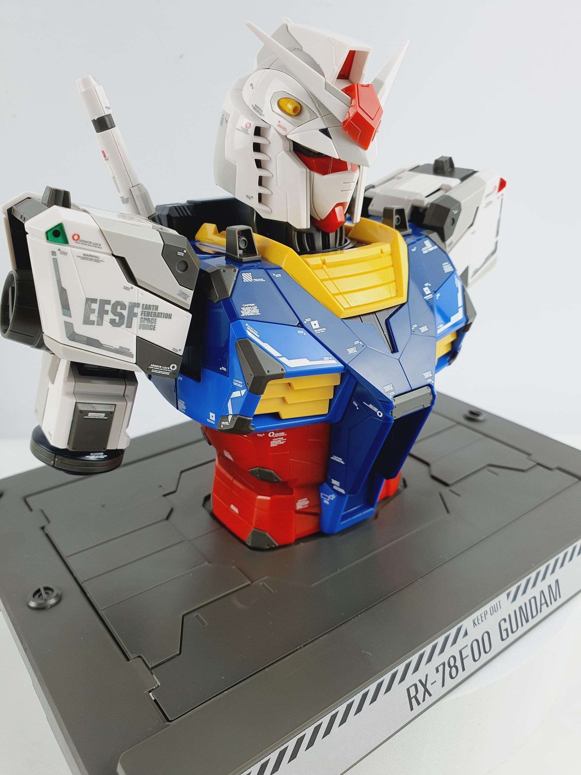 Delpi - 1/48 RX-78F00 Gundam Bust Decal [Options Available] - Show Me What You Bot