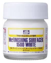 SF291 - Mr Finishing Surfacer 1500 White - Show Me What You Bot