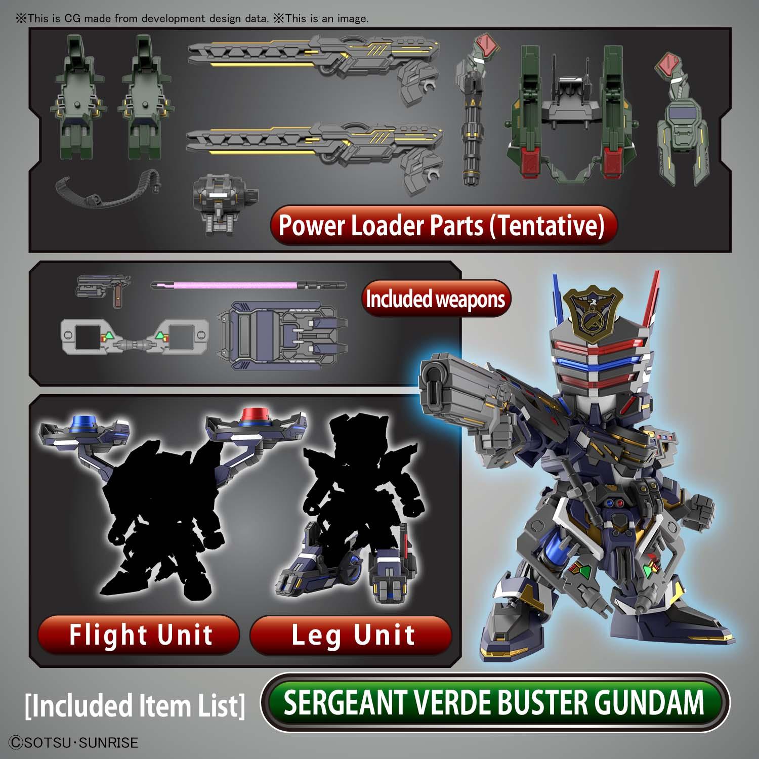 SDW Heroes - Sergeant Verde Buster Gundam DX Set [2021] - Show Me What You Bot