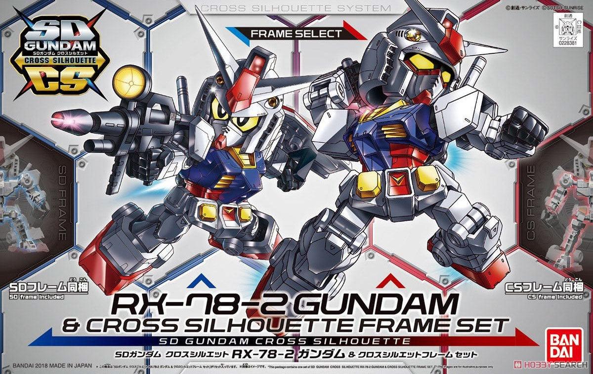 SDCS RX-78-2 Gundam + Cross Silhouette Frame - Show Me What You Bot