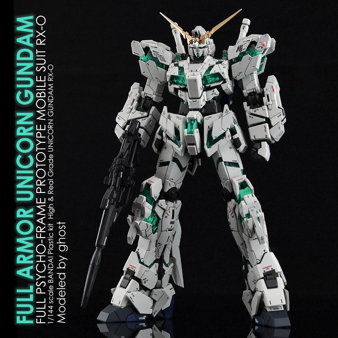 1/144 RX-0 Full Armor Unicorn Gundam Water Decal [G-REWORK] - Show Me What You Bot