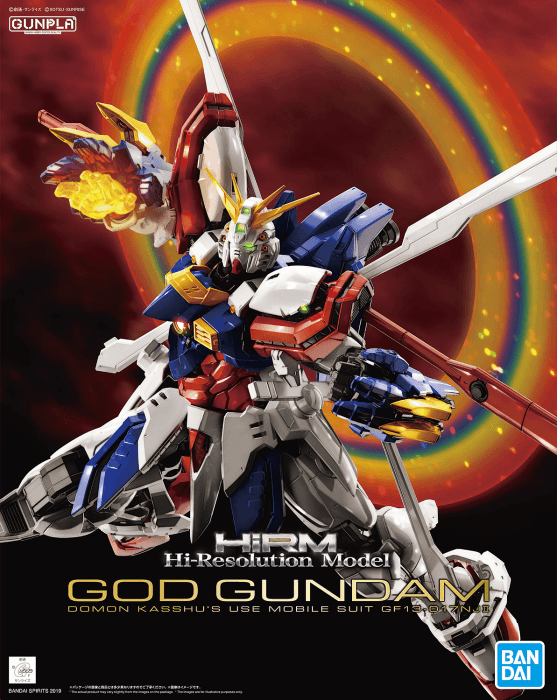 1/100 HiRM God Gundam - Show Me What You Bot