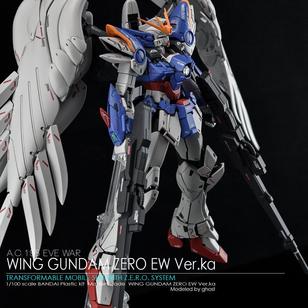 CD-M215 - MG 1/100 XXXG-00W0 Wing Gundam Zero Ver.Ka Water Decal 2.0 [G-REWORK] - Show Me What You Bot