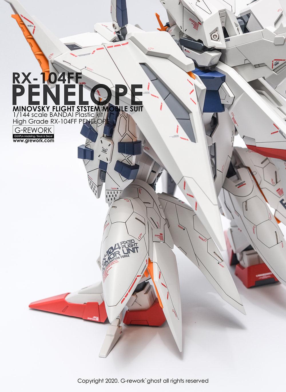 CD-229 - HG 1/144 RX-104FF Penelope Water Decal [G-REWORK] - Show Me What You Bot