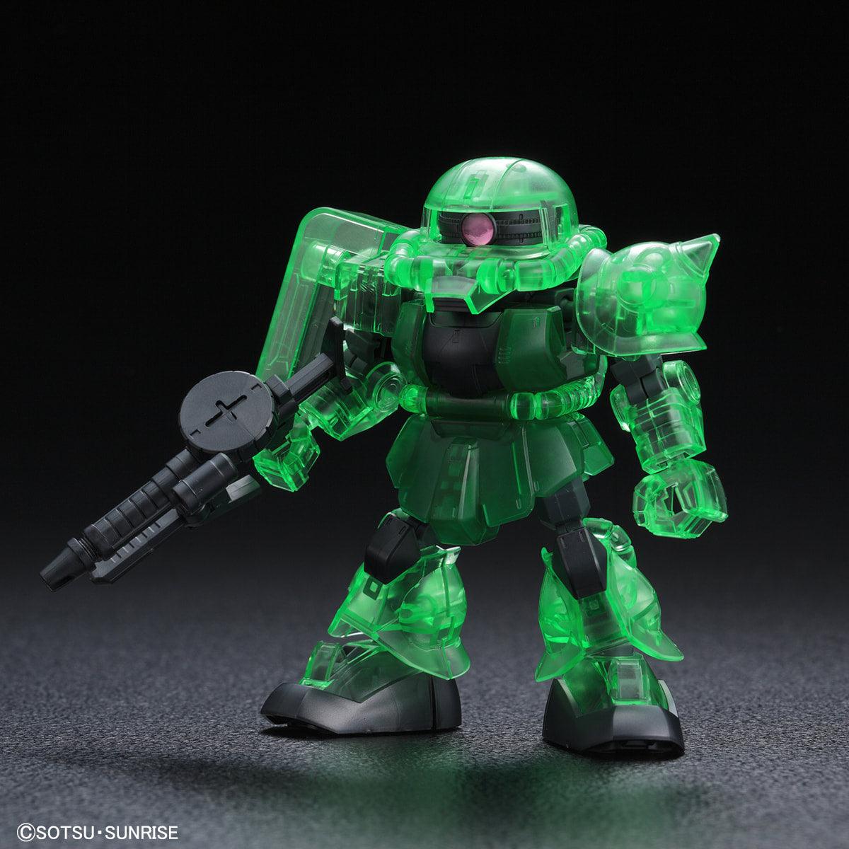 SDCS Zaku II + CS Frame Clear Color Expo Limited - Show Me What You Bot