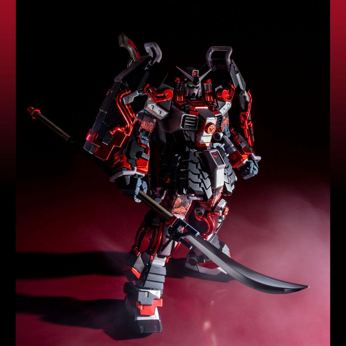 MG 1/100 SHIN MUSHA GUNDAM SENGOKU NO JIN BLACK ROBE LARGE ARMOR | [2021] | PREMIUM BANDAI - Show Me What You Bot