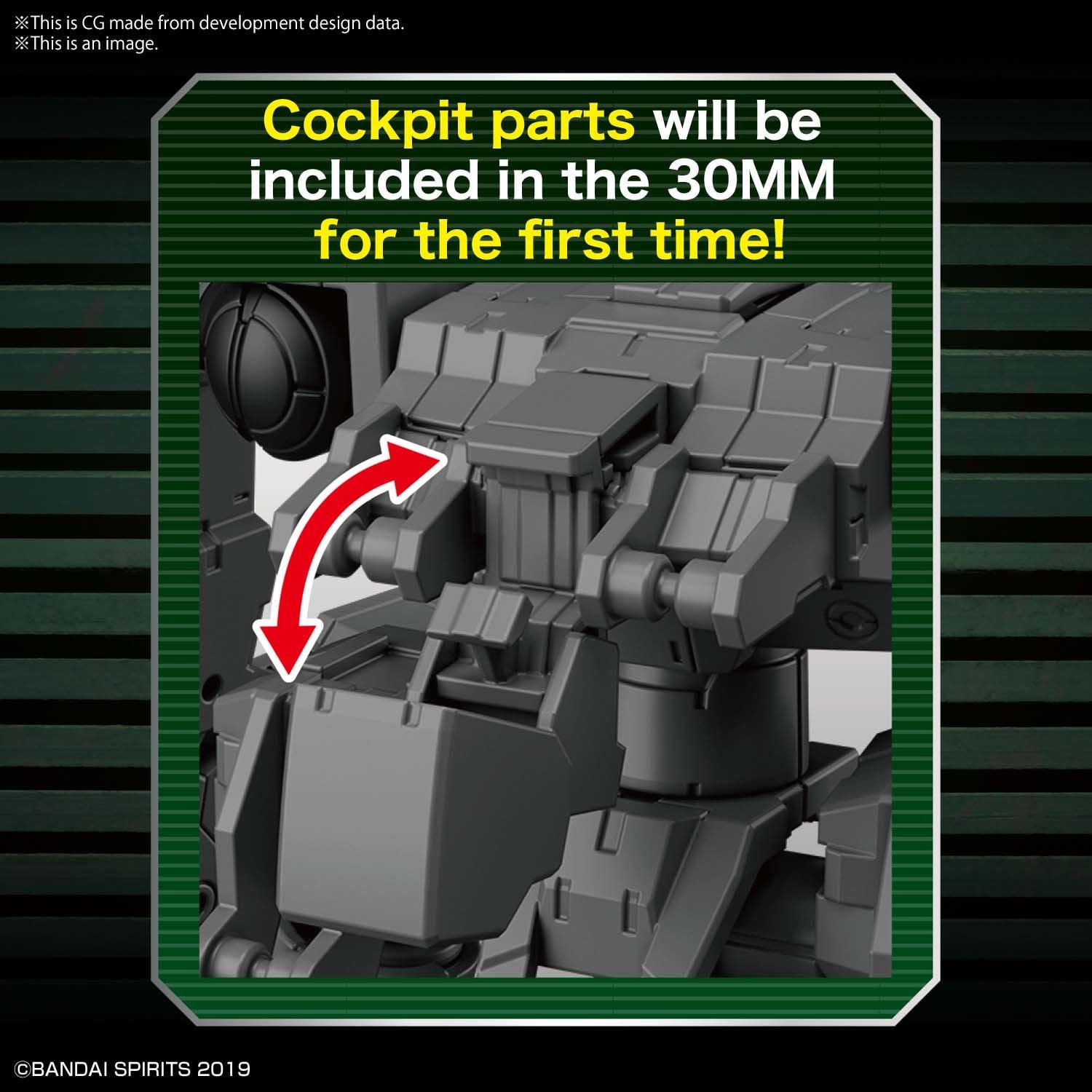 30MM 1/144 Extended Armament Vehicle [Mass Produced Sub Machine Ver.) [2021] - Show Me What You Bot