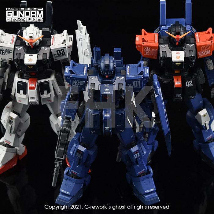 CD-H209 - HG 1/144 RX-79 Blue Destiny Unit 3 Water Decal [G-REWORK] - Show Me What You Bot