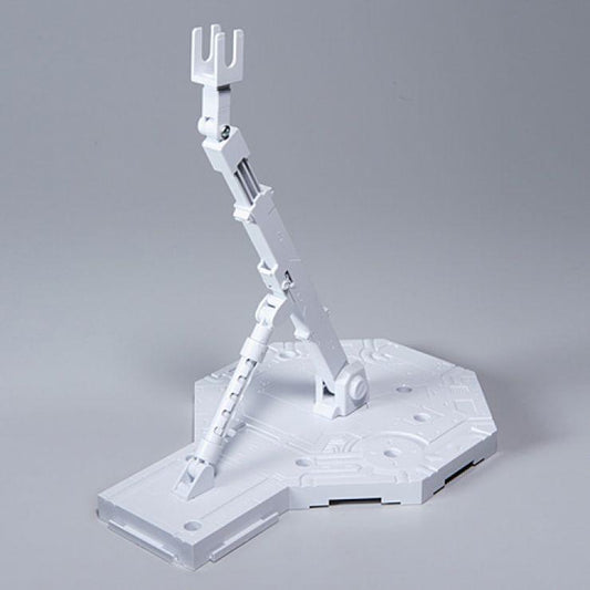 Action Base 1 - 1/100 Scale White Display Stand - Show Me What You Bot