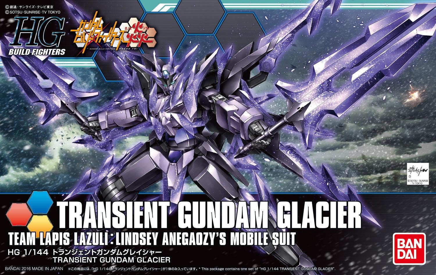 HGBF 1/144 Transient Gundam Glacier - Show Me What You Bot