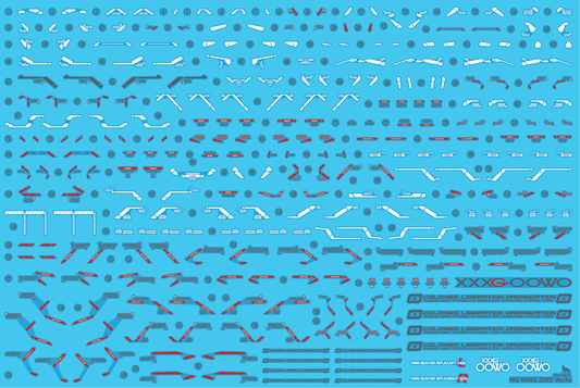 Delpi - MG 1/100 Wing Gundam Zero Ver.Ka Decal [Options Available] - Show Me What You Bot