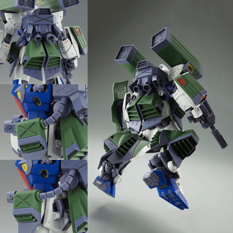 MG 1/100 Mission Pack H Type Gundam F90 [PREMIUM BANDAI] - Show Me What You Bot