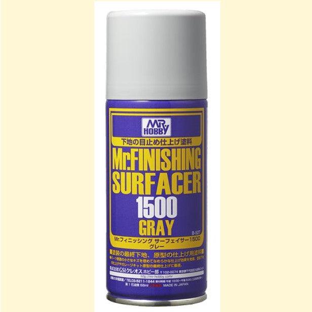 B527 - Mr Finishing Surfacer 1500 Spray [Gray] - Show Me What You Bot