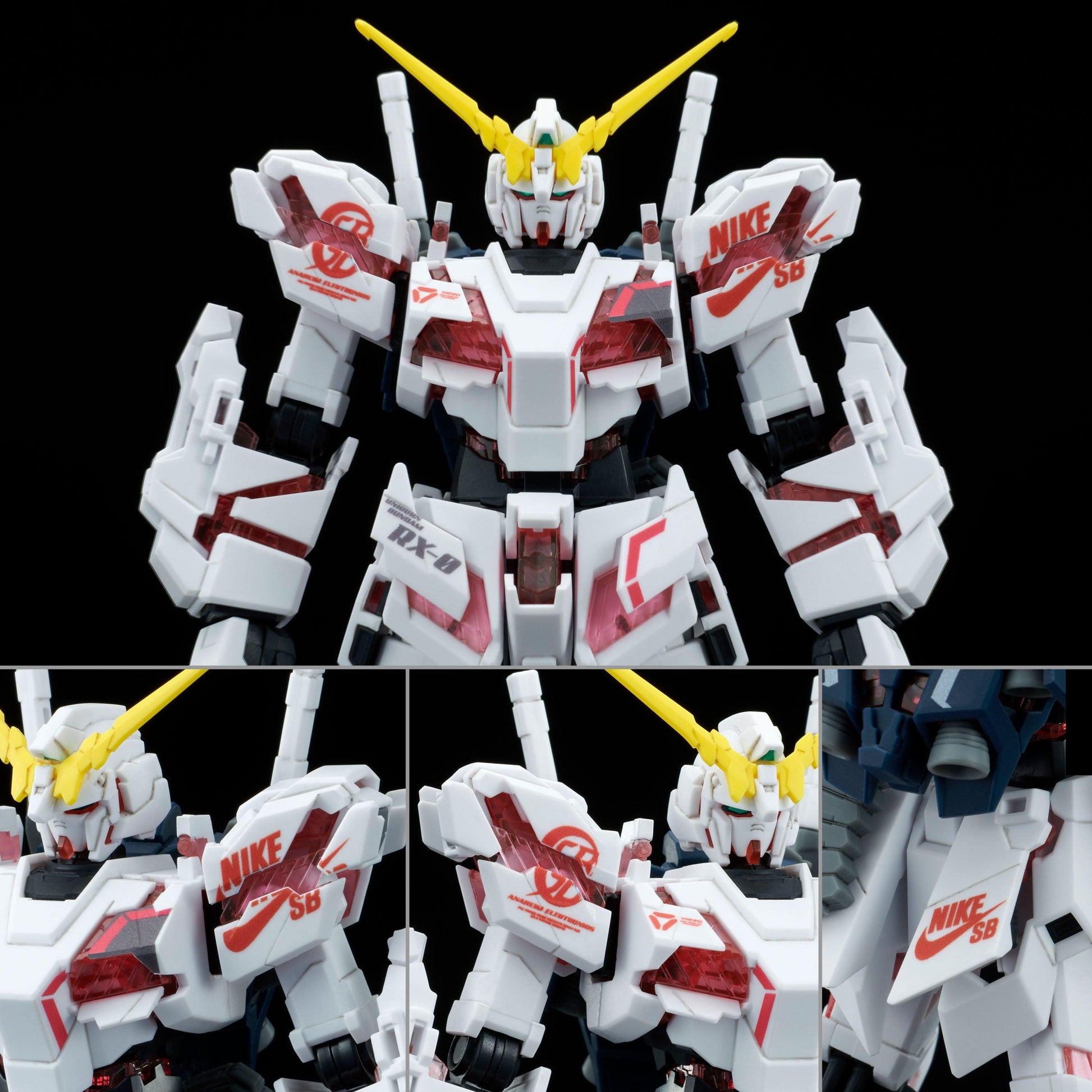 HG 1/144 Gundam Unicorn 01 x Nike SB | [2021] | PREMIUM BANDAI - Show Me What You Bot