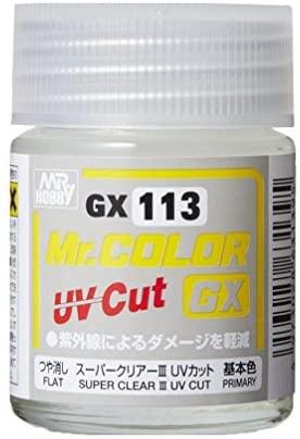 GX113 - Super Clear III UV Cut Flat | Mr.Color GX - Show Me What You Bot