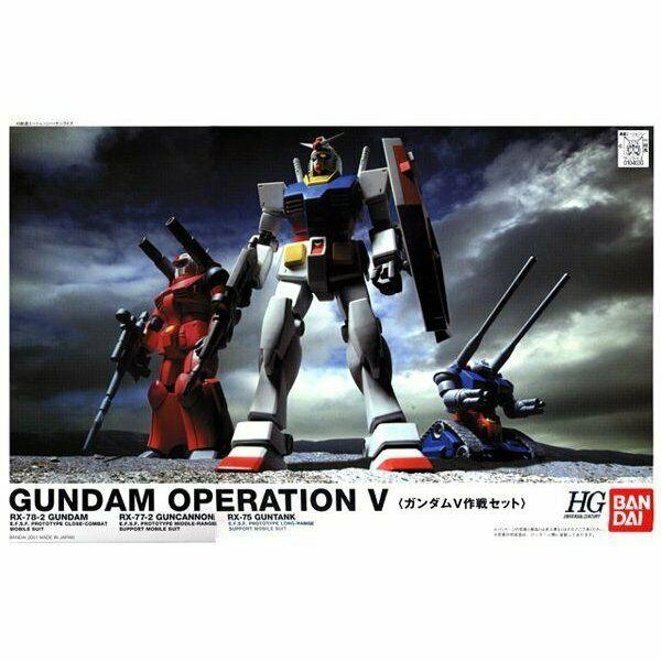 HG 1/144 Gundam Operation V Set - Show Me What You Bot