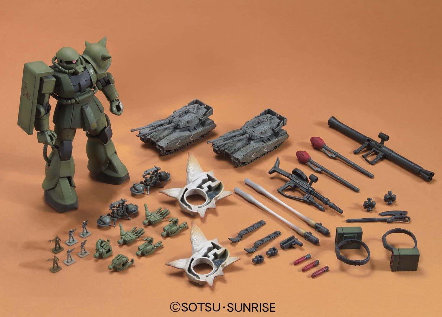 HG 1/144 Zaku Ground Attack Set - Show Me What You Bot