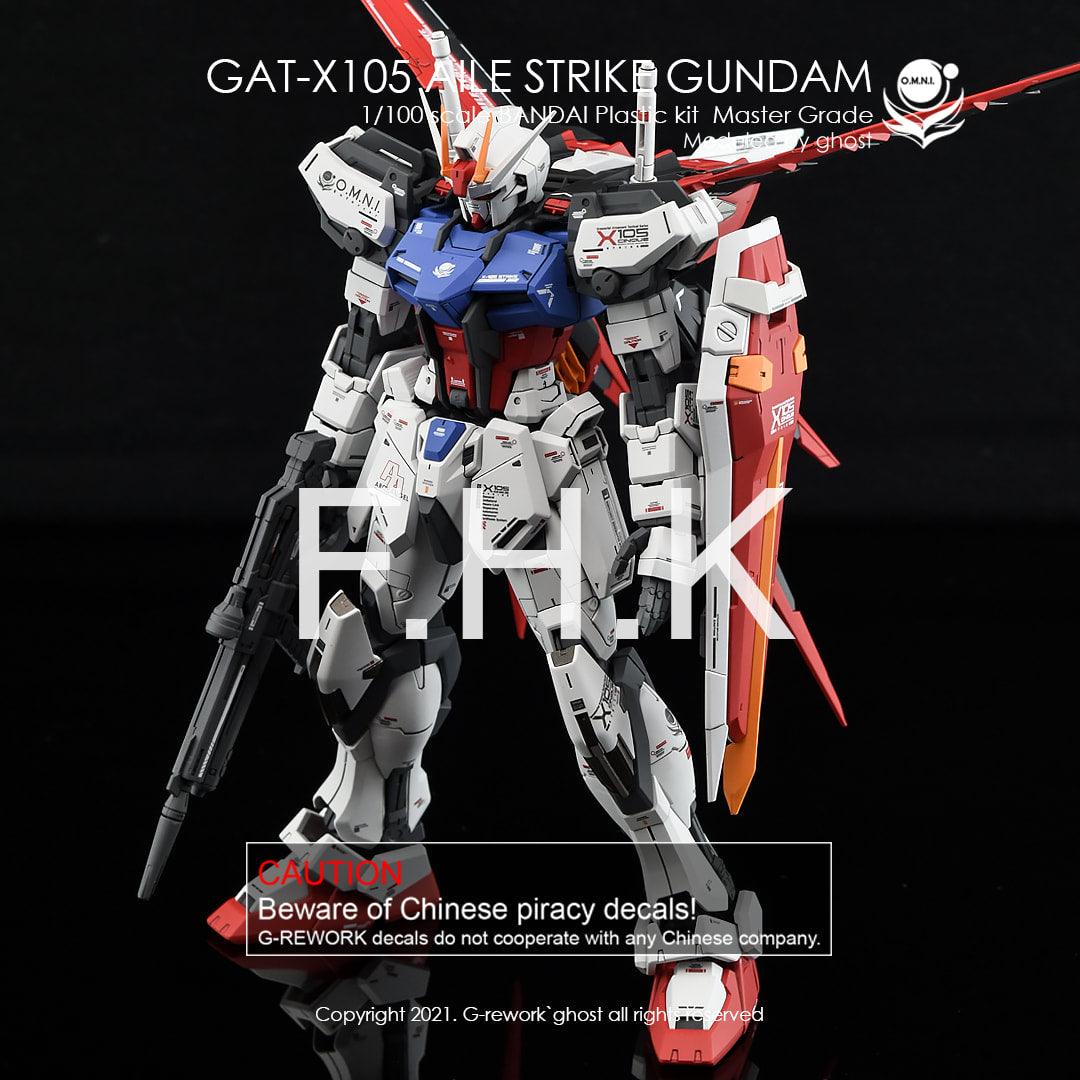 CD-M169 - MG 1/100 Aile Strike Gundam Ver RM Water Decal [G-REWORK] - Show Me What You Bot