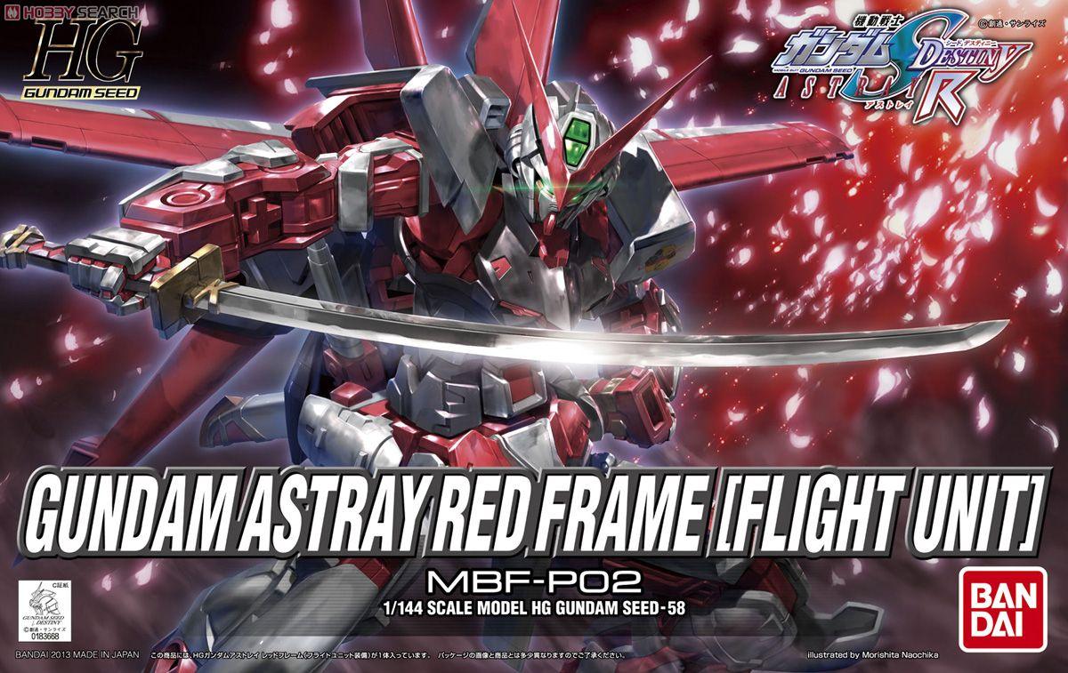 HGCE 1/144 Gundam Astray Red Frame Flight Unit - Show Me What You Bot