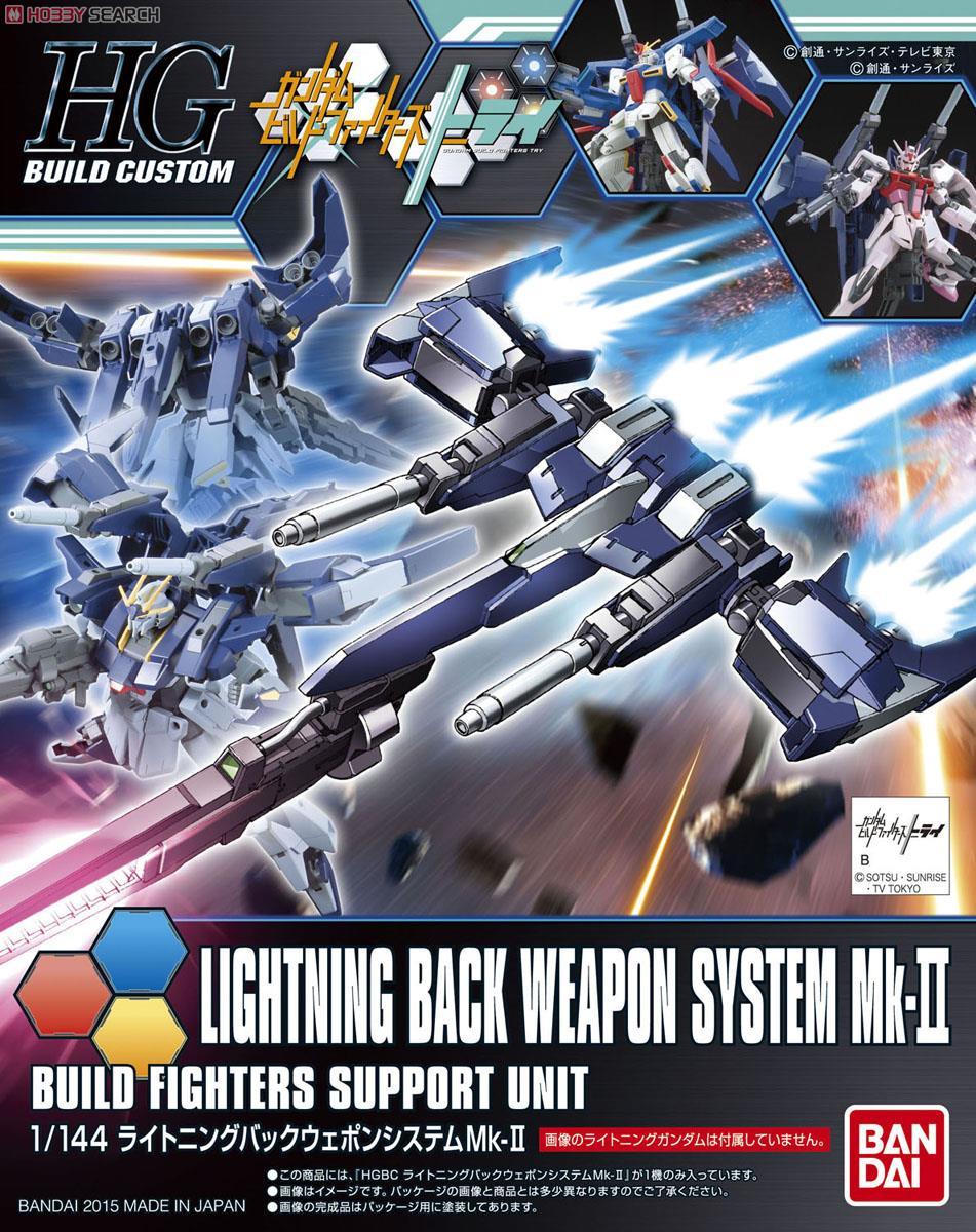 HGBF 1/144 Lightning Back Weapon System MKII - Show Me What You Bot