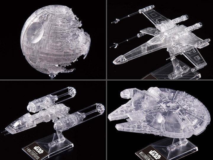 1/144 | 1/350 | 1/2700000 Star Wars: Return Of The Jedi Clear Vehicle Set - Show Me What You Bot