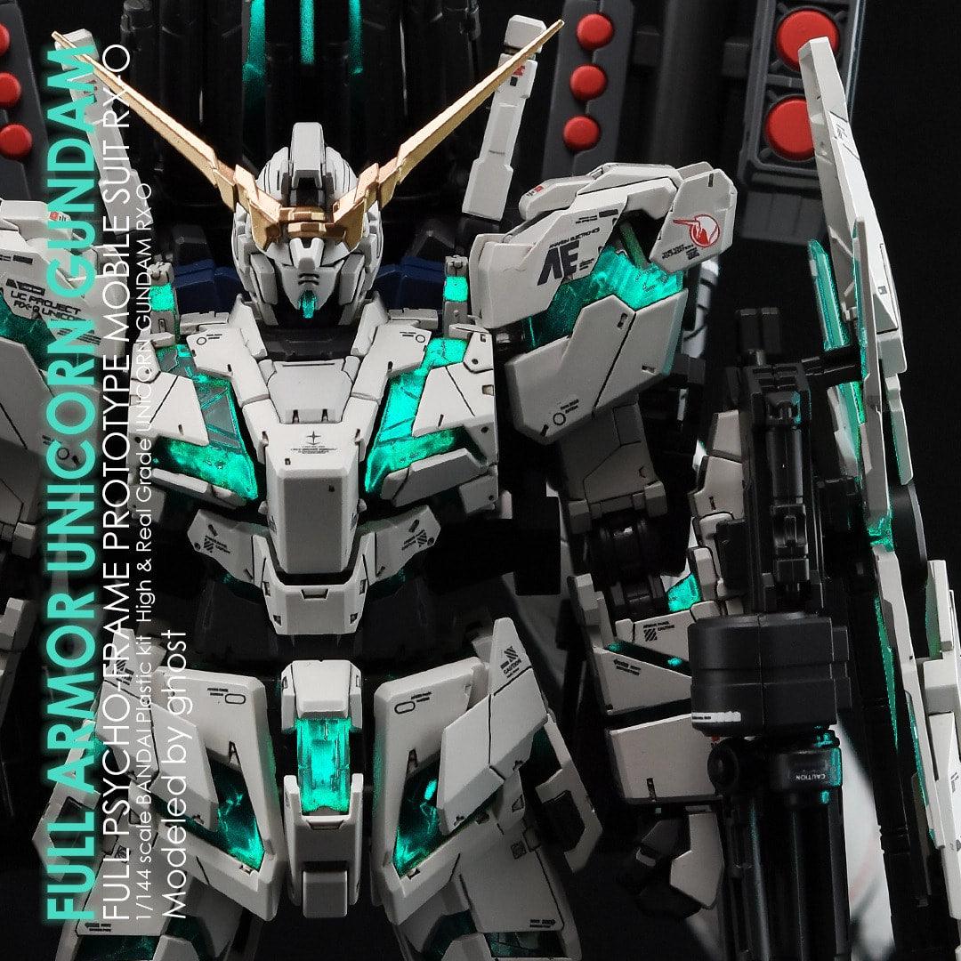 1/144 RX-0 Full Armor Unicorn Gundam Water Decal [G-REWORK] - Show Me What You Bot